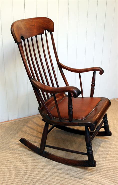 Rocking chairs for the front porch summer is the perfect time to chill and relax in a rocking chair on the front porch. Victorian Fruitwood Rocking Chair - Antiques Atlas