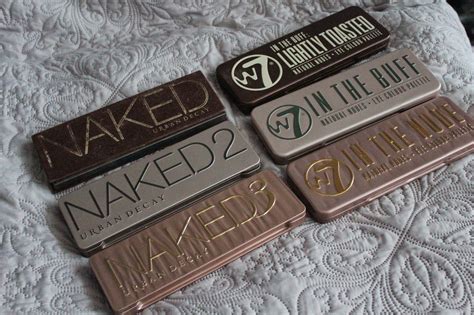 Makeup By Siham Urban Decay Naked Palette 1 2 3 Dupes Ft W7