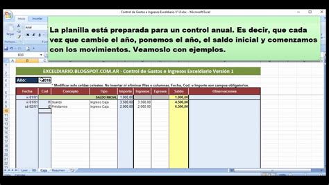 Plantilla 3 Control De Gastos E Ingresos Excel Gratis Vrogue Co