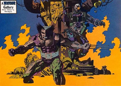 Wolverine And Cable By Mike Mignola Comic Art Mike Mignola Art