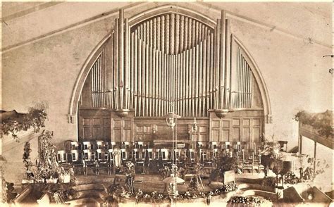 Pipe Organ Database Unknown Builder 1908 Tabor Congregational Church