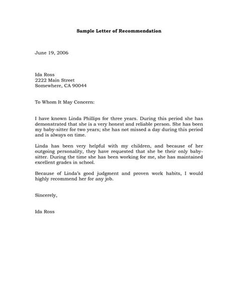 business reference letter templates  sample templates