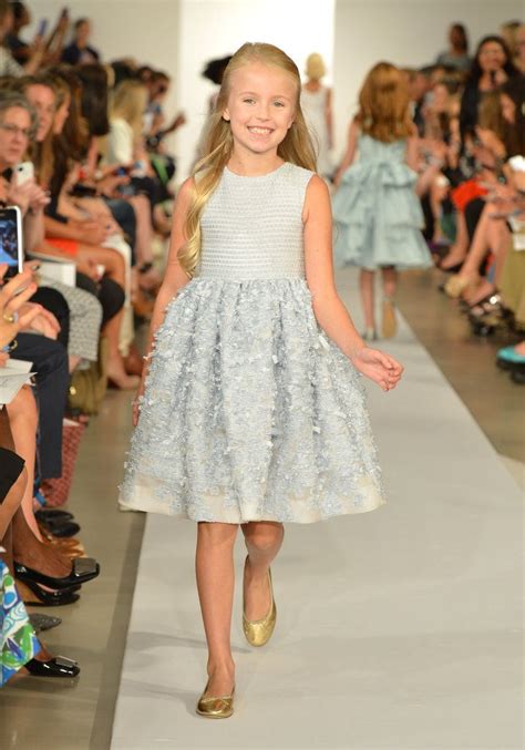 Oscar De La Renta Debuts Full Childrenswear Collection At New York