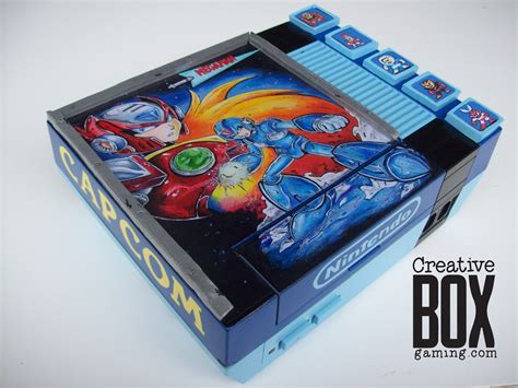 Custom Megaman Nes Console By Creativeboxgaming On Deviantart