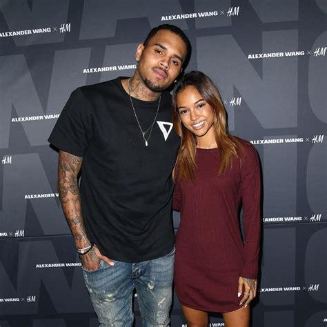 Chris Brown Freundin Chris Brown Traumt Von Gemeinsamer Zukunft Mit