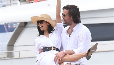 Nina Dobrev Flaunts Pda With Boyfriend Grant Mellon In Cannes Grant