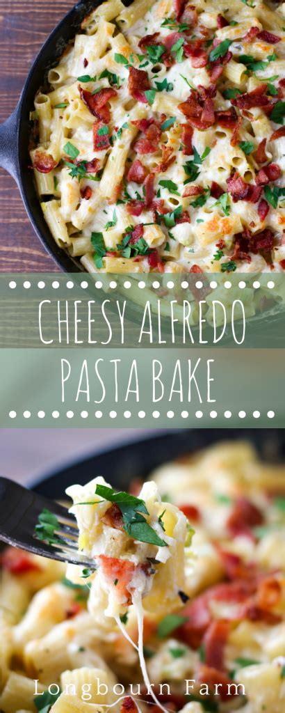 Cheesy Alfredo Pasta Bake Recipe Recipe Alfredo Pasta Bake Recipes