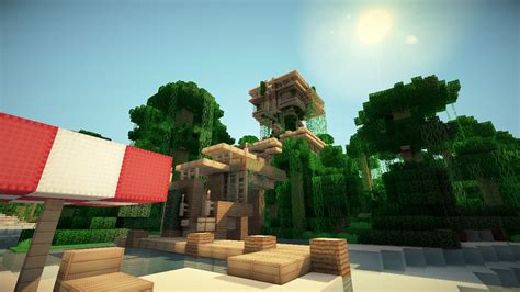 Jungle Treehouse By Keralis Minecraft Project