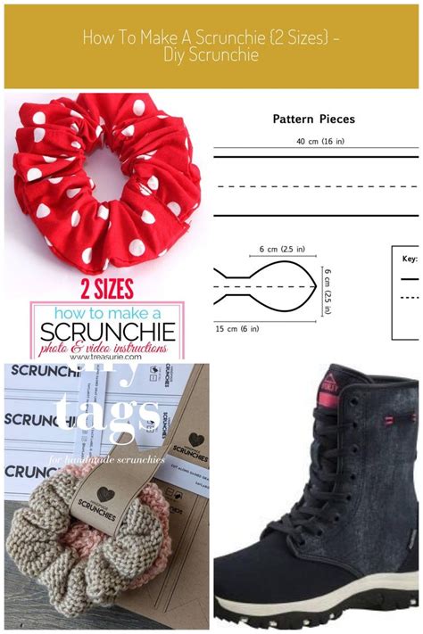 Exactly how much you add will depend on your taste, but. How to make a scrunchie DIY scrunchie measurements in 2 ...