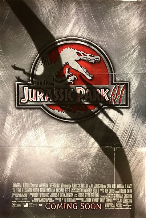 Nostalgipalatset Jurassic Park Iii 2001