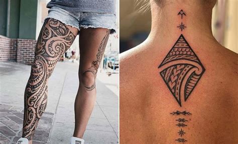 22 крутых идеи племенных татуировок для женщин ️ Онлайн блог о тату