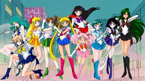 Sailor Scouts Group Photo By Crazychris On Deviantart