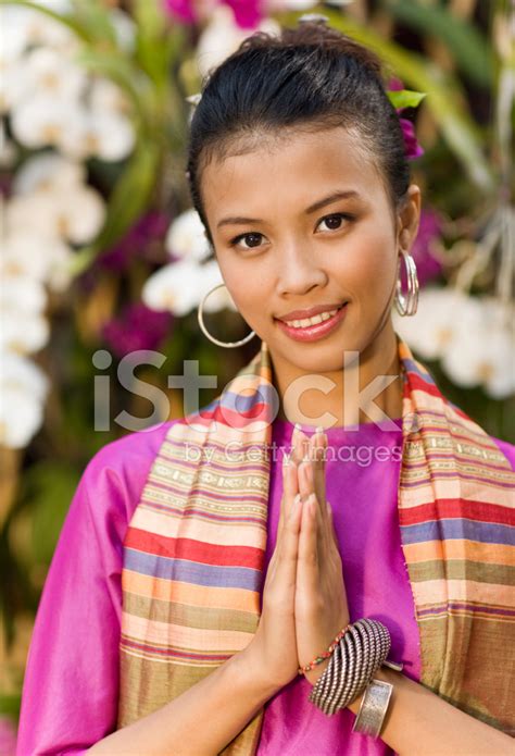 Traditional Thai Woman Stock Photo Royalty Free Freeimages
