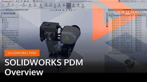 Solidworks Pdm Overview Youtube