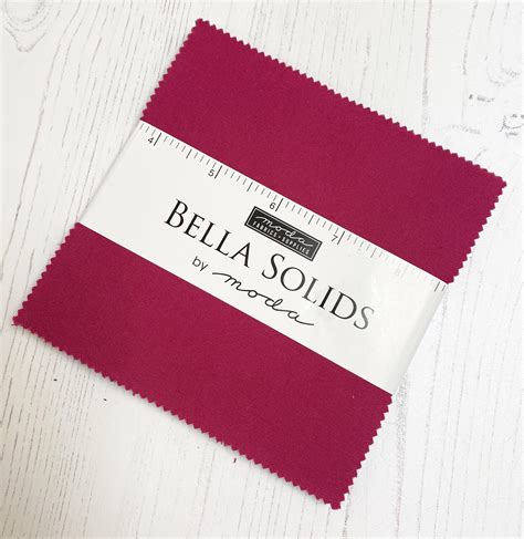Bella Solids New 2020 Charm Pack