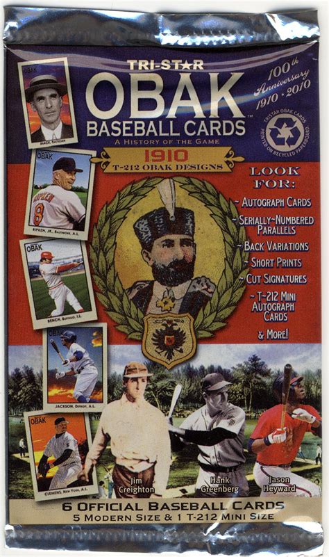 You might be wondering, what exactly is a dadchelor party? Baseball Card Blog: 2010 Tri-Star OBAK - Hot Box (1/3)