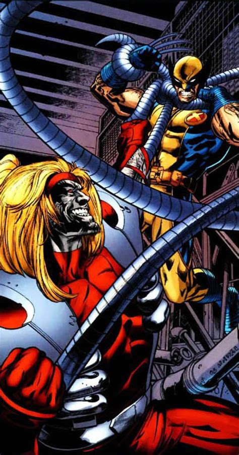 Omega Red Arkady Rossovich Vs Wolverine By Scot Eaton Wolverine