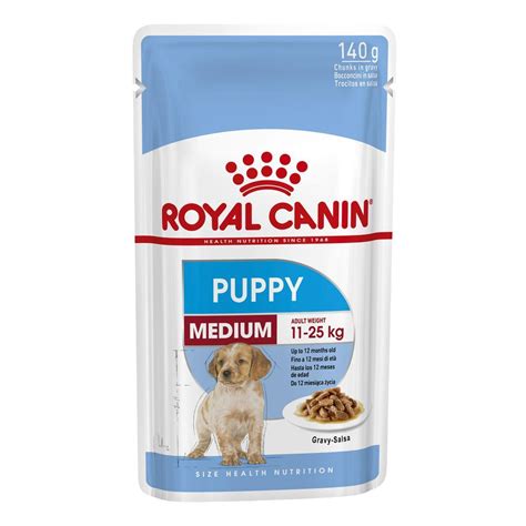 Royal Canin Medium Puppy Wet Dog Food 10 X 140g