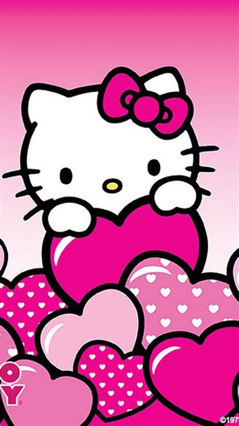 Hello Kitty Pink Iphone Wallpapers Top Free Hello Kitty Pink Iphone