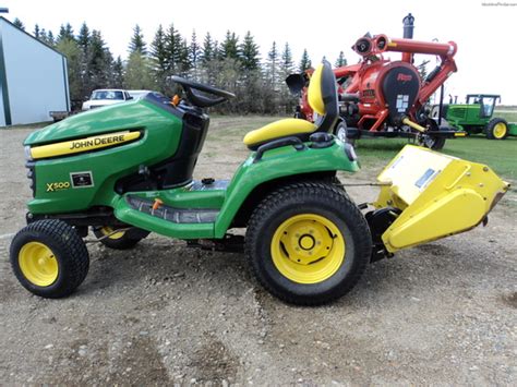 2008 John Deere X500 W 30 Tiller Lawn And Garden And Commercial Mowing