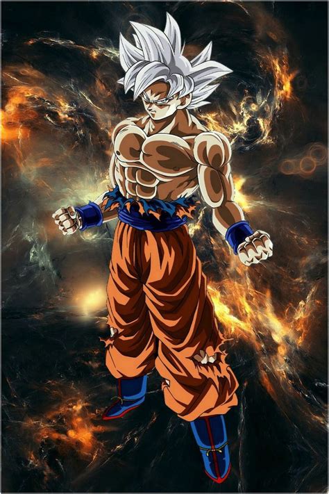Goku Mastered Ultra Instinct Db Anime Dragon Ball Goku Anime Dragon