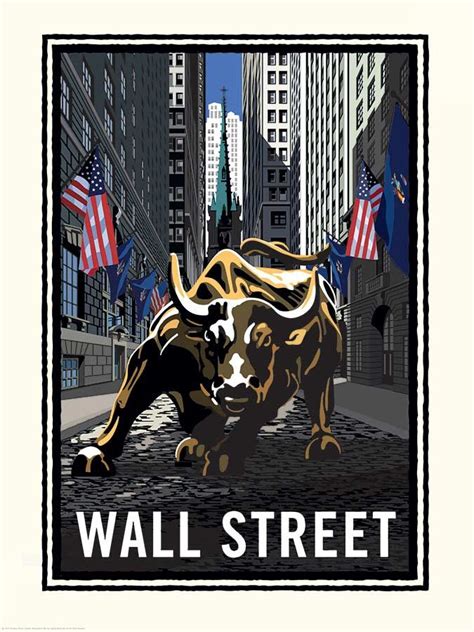 Wall Street Bull Nyc Wall Mural Charging Bull Bull Painting Murals