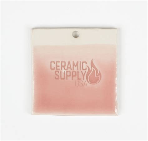 Midfire Transparent Glaze Pink Cone 6 Ceramic Supply Usa