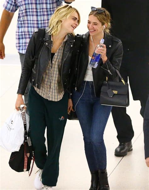 And Being Cute In Airports Thank You Cara Delevingne And Ashley