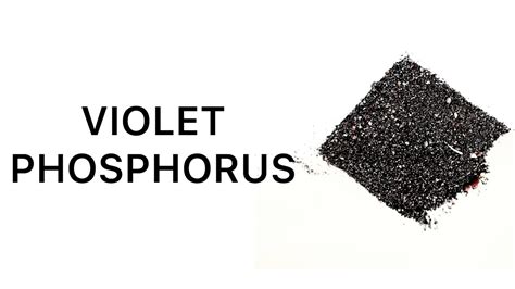 Making Violet Phosphorus Youtube
