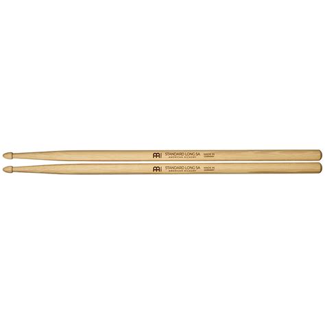 Meinl Standard 5a Long American Hickory Drumstick Drumsticks