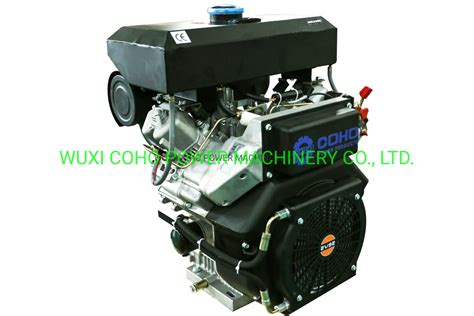 Cd2v92 V Type Twin Cylinder Air Cooled 23hp 997cc Diesel Engine China