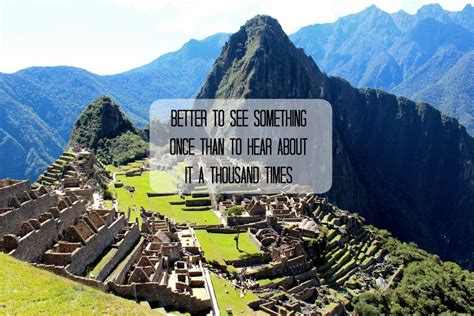 Information and translations of machu picchu in the most comprehensive dictionary definitions resource on the web. 10 Travel Quotes That Will Inspire You To Travel - hungryfortravels