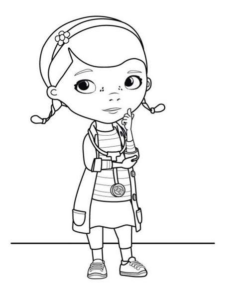 All of doc mcstuffins friends are colored. Disney Junior Doc Mcstuffins Coloring Pages - Coloring Home