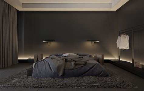 Luxury Black Interior Design Bedroom