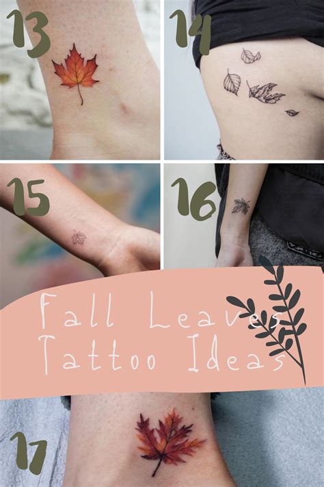 Top 162 Autumn Leaves Tattoo Meaning
