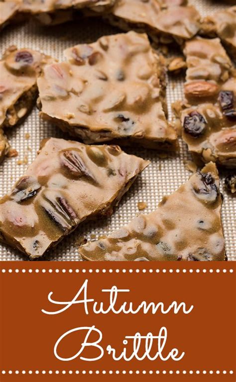 Autumn Brittle Recipe Brittle Recipes Halloween Food For Party
