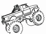 Truck Coloring Plow Getcolorings Monster sketch template