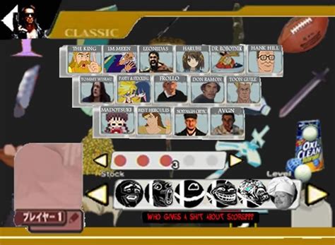 Character Select Screen World Of Smash Bros Lawl Wiki