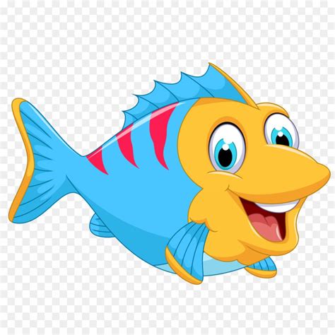 24 Cute Fish Cartoon Png