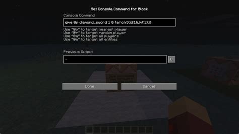 How To Give Enchanted Items Using A Command Block Minecraft Blog