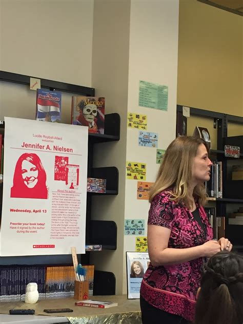 Lisateachrs Classroom Author Visit Jennifer Nielsen