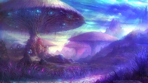 Fantasy Art Magic Mushrooms Aion Aion Online Wallpapers