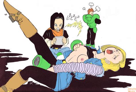 Rule 34 1girls Android 16 Android 17 Android 18 Boots Breasts Dragon Ball Dragon Ball Z Female