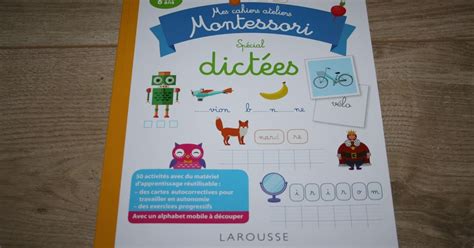 Mes Cahiers Ateliers Montessori Spécial Dictées Mvwm Ma Vie De