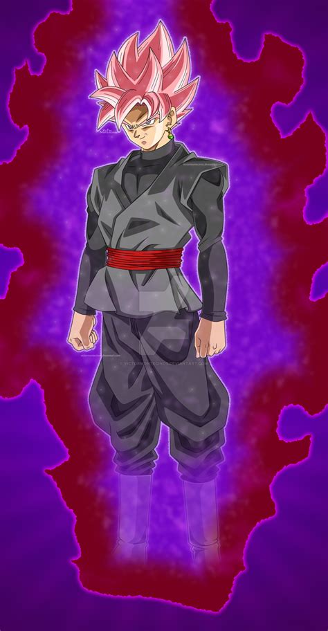 Black Goku Super Saiyan Rose By Victormontecinos On Deviantart