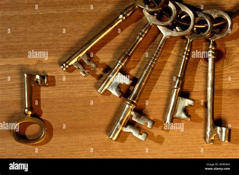 Old Keys Stock Photo Alamy