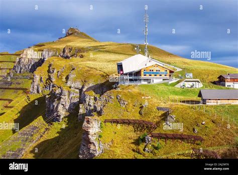 Grindelwald Switzerland October 10 2019 Panoramic View Of The
