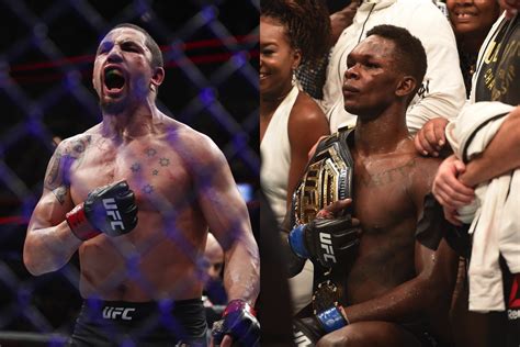 Ufc 243 Robert Whittaker Vs Israel Adesanya Who Wins The Fight