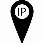 Ip Address Icon Point Locator Icons Vector