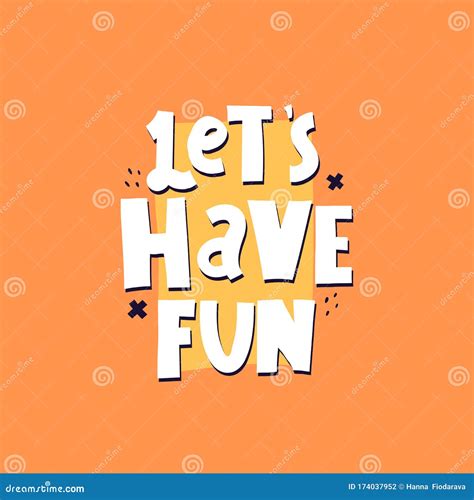 let`s have fun hand drawing lettering decor elements on a neutral background colorful